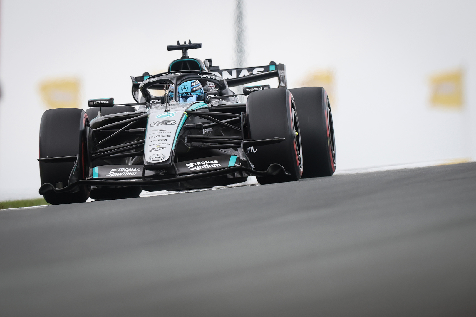 Russell admite “decisão acertada” da Mercedes e aceita 3º lugar nos Países Baixos