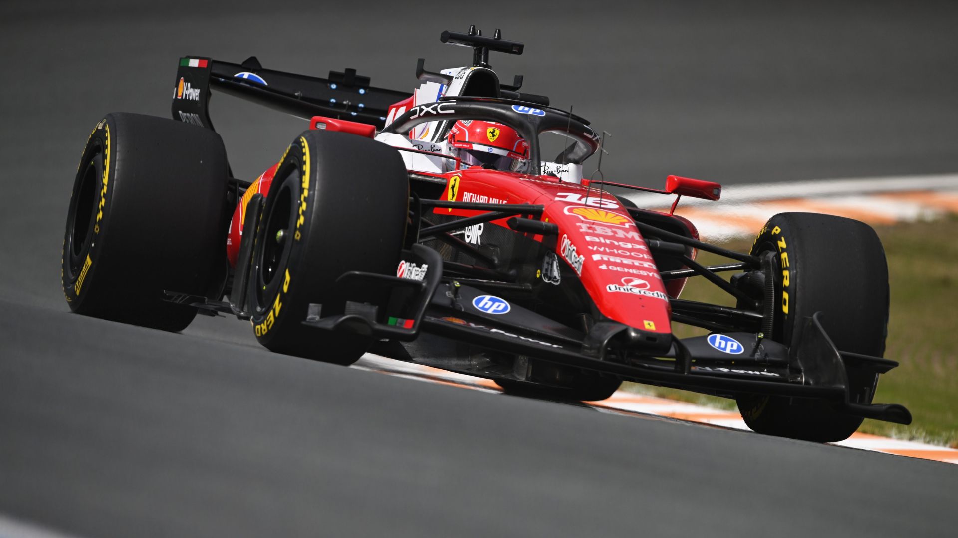 Leclerc fala em 'melhor volta do ano' com 3º lugar no grid da sprint dos Países Baixos