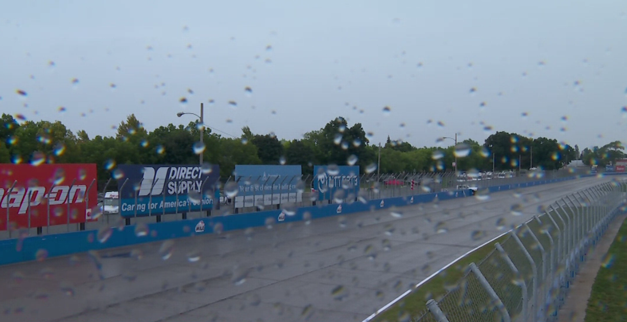 Indy paralisa GP de Milwaukee 1 por chuva e transfere parte final para domingo
