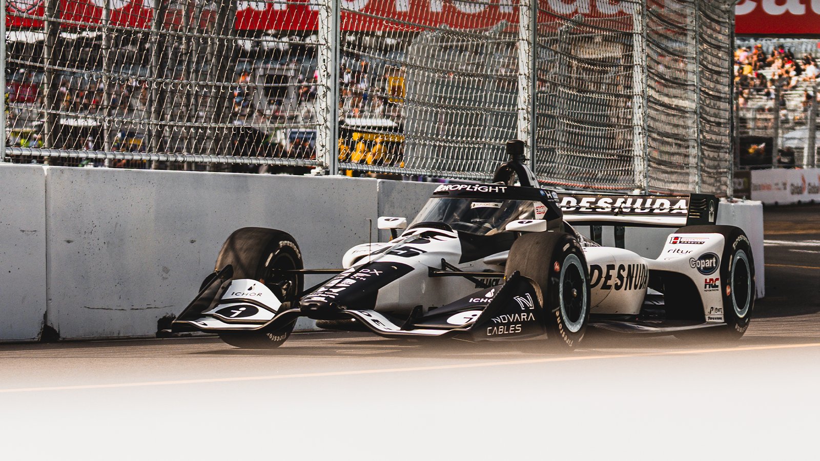 Foster sorprende y logra la pole para la carrera de IndyCar en Markham; Palou se accidenta en la Q2
