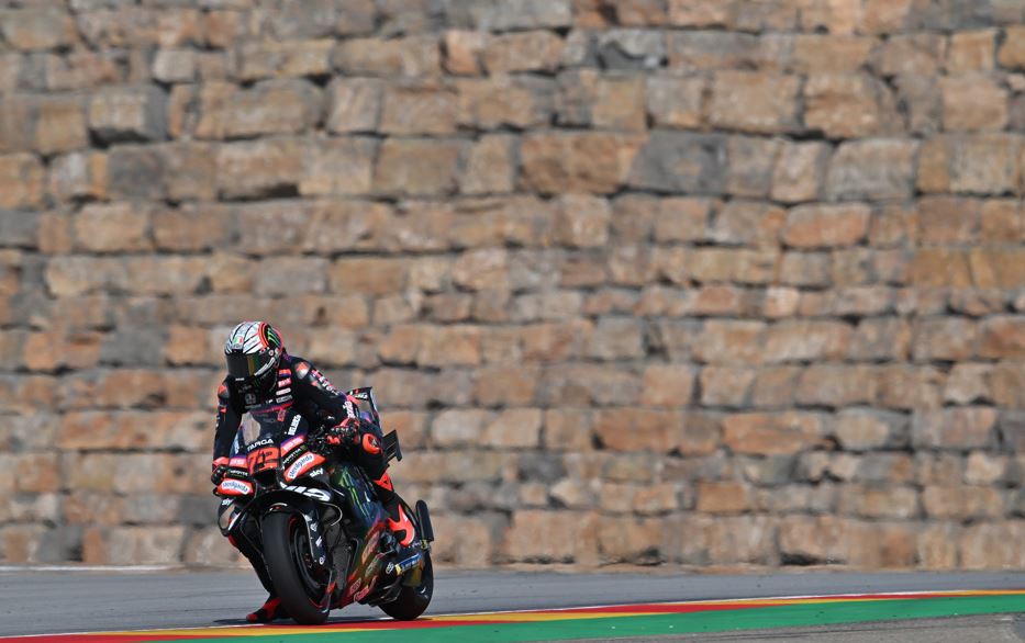 Bezzecchi desbanca Ducati e lidera intenso treino da MotoGP em Aragão. Moreira é 11º