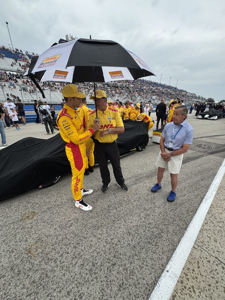 La lluvia obliga a IndyCar a posponer el reinicio de la Carrera 1 de Milwaukee hasta después de la Carrera 2