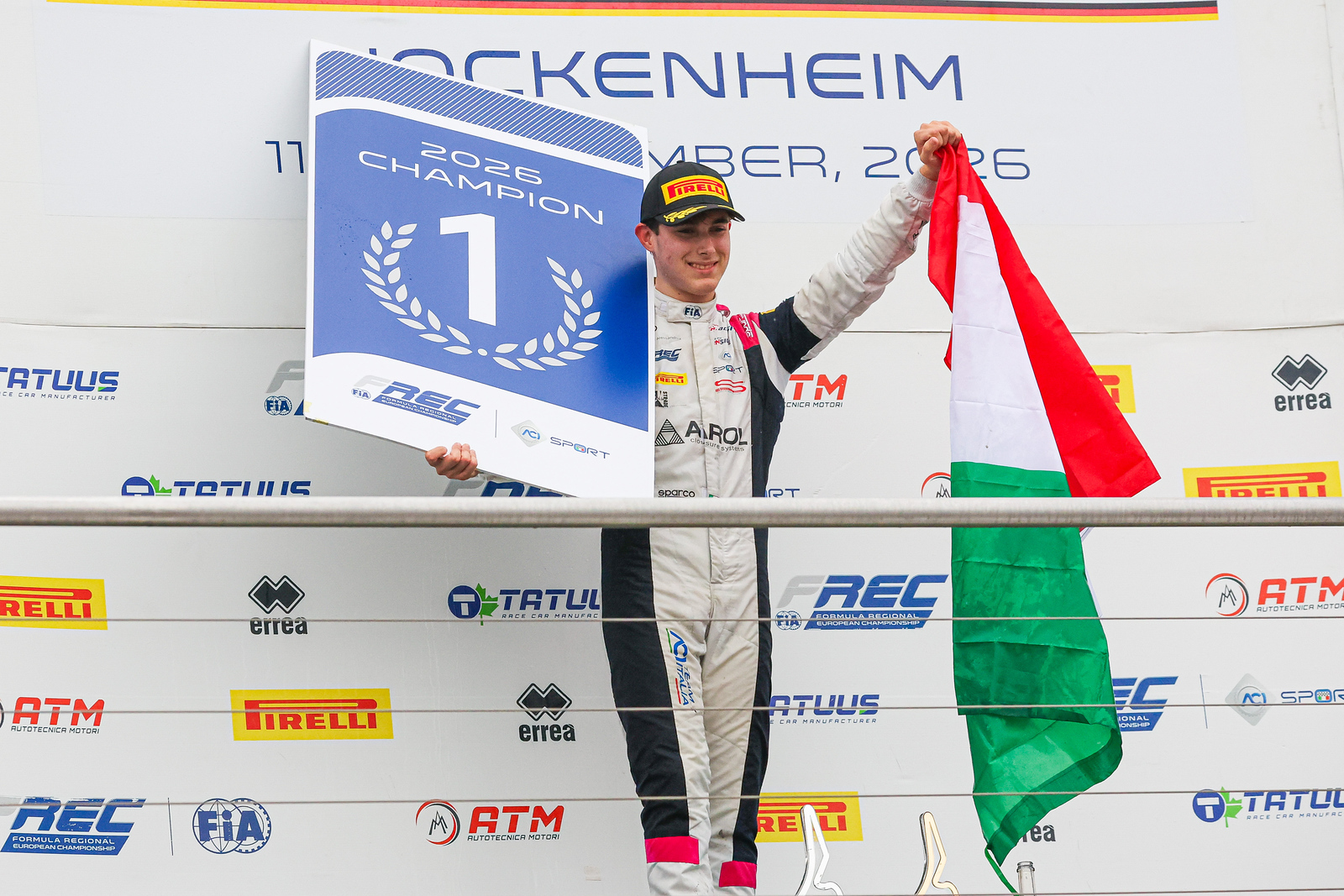 Olivieri garante título da FREC com 2º lugar na corrida 2 de Hockenheim. Wheldon vence