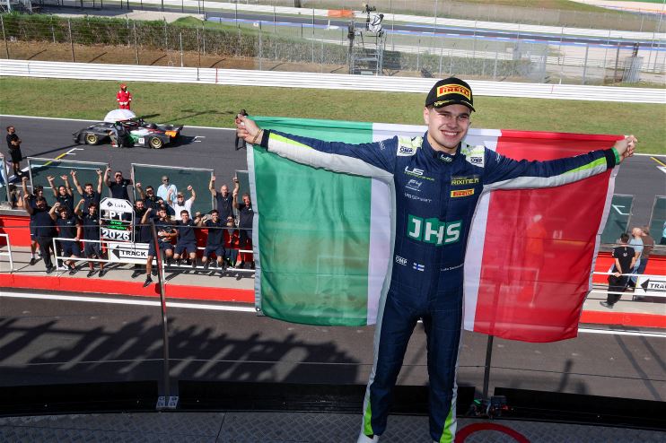 Sammalisto conquista título da F4 Italiana 2026. Costoya vence em Misano