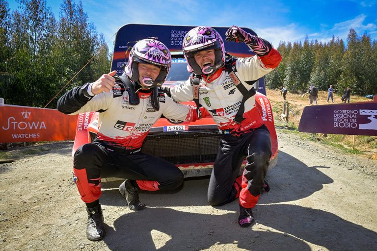 Solberg triunfa en el Rally de Chile y Toyota se lleva el décimo título de marcas en el WRC, que es nuevo récord