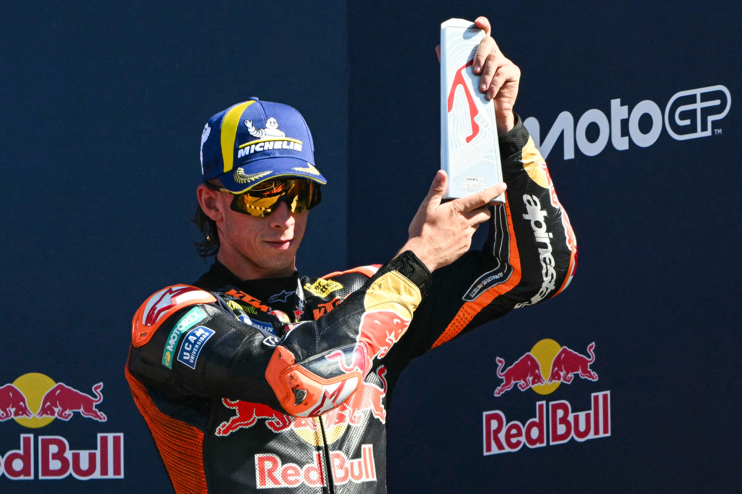 Acosta celebrates Misano podium after KTM overhaul: “We changed the whole bike completely”