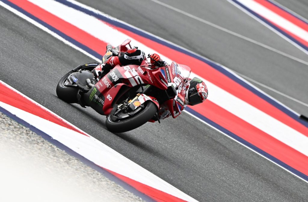 Bagnaia จมอันดับ 18 ที่ออสเตรีย ต้องลุย Q1 เป็นสนามที่ 5 ติดต่อกัน