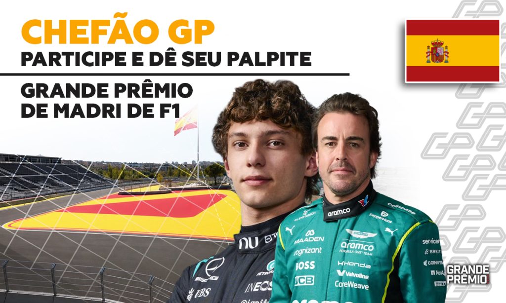 CHEFÃO GP abre palpites para GP da Espanha, 14ª etapa da F1 2026