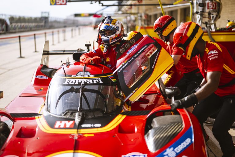 Ferrari #51 lidera e puxa 1-2 no TL1 da Lone Star Le Mans. Barrichello é 8º na LMGT3