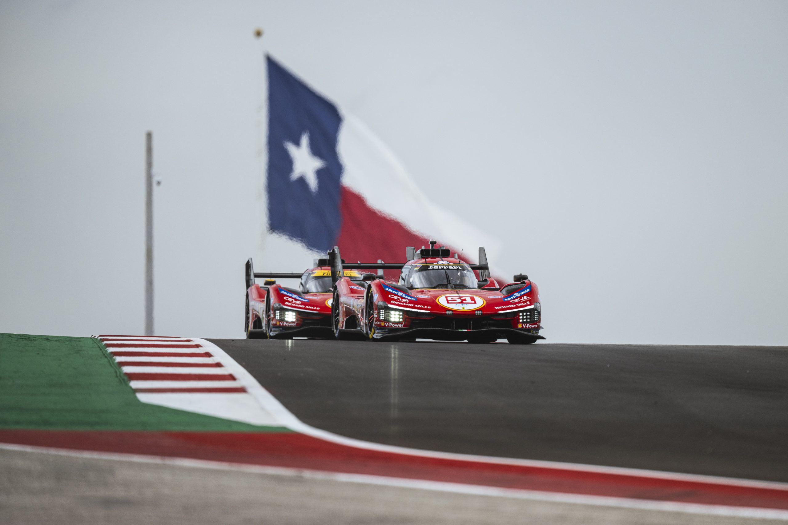 Ferrari admite “grandes expectativas” em Austin e mantém otimismo para reta final do WEC