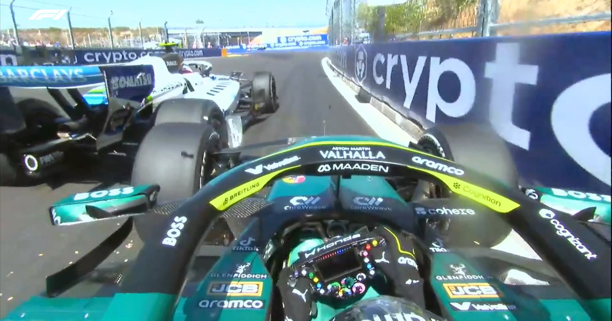 Alonso blasts Sainz after Spanish GP contact forces Aston Martin front-wing change | Grande Prêmio (Grand Prix)