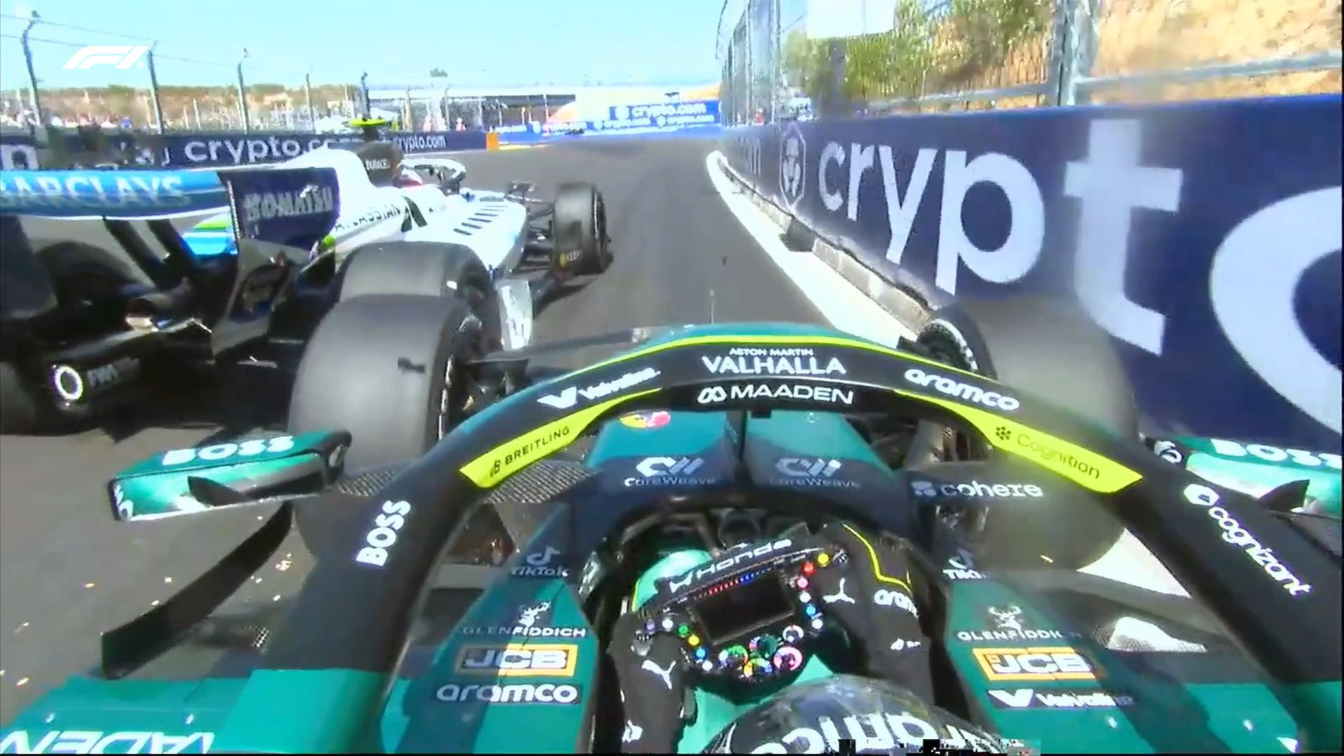 Sainz hits back at Alonso after Madrid clash: “He got me a penalty, like always”