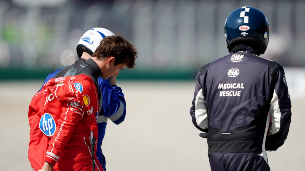F1 2026, ITÁLIA, MONZA, CORRIDA, FERRARI, CHARLES LECLERC, BATIDA, DOMINGO