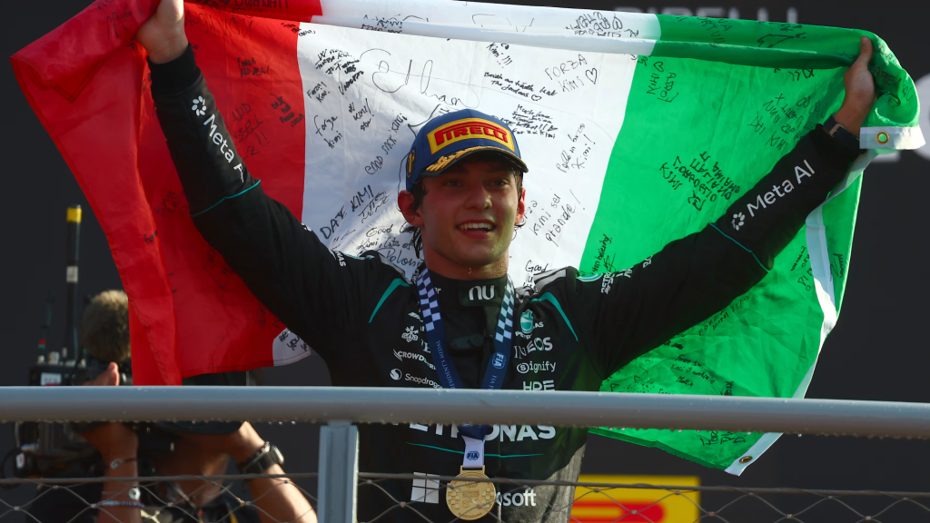 Antonelli causa erupção e vence GP da Itália para quebrar maldição de 60 anos