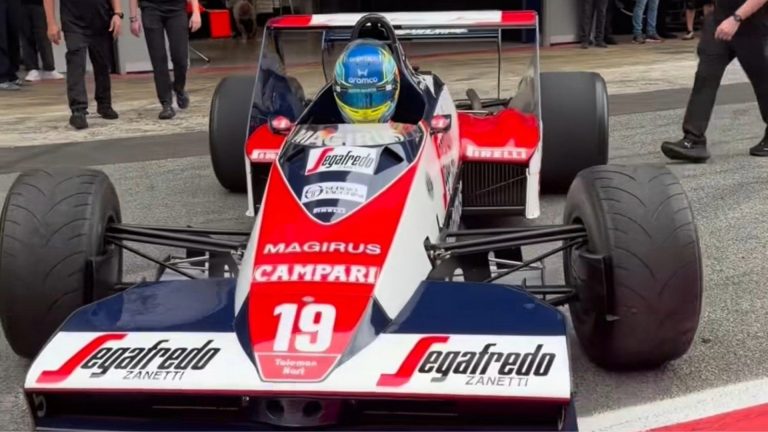 Alonso guia Toleman e McLaren de Senna em Barcelona antes de GP da Espanha da F1 2026