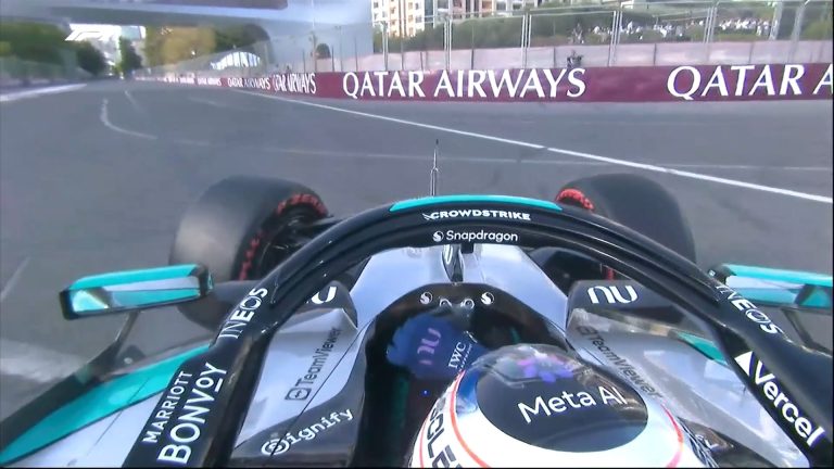 Antonelli abandona la clasificación del GP de Azerbaiyán tras chocar en la Q1