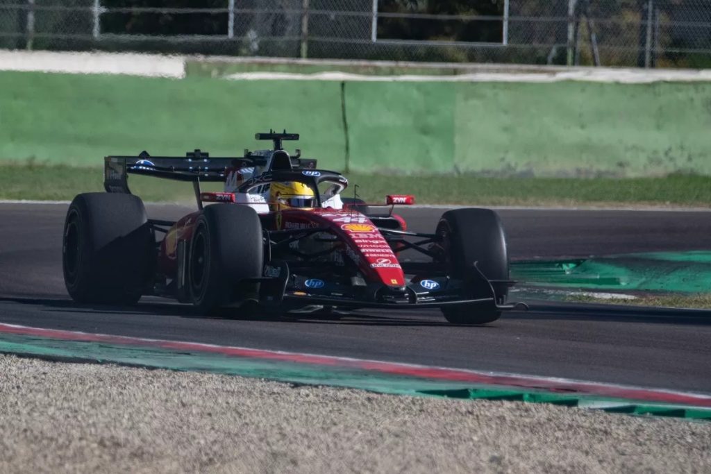 Hamilton and Leclerc complete 623 km at Imola in Pirelli’s 2027 F1 tyre test