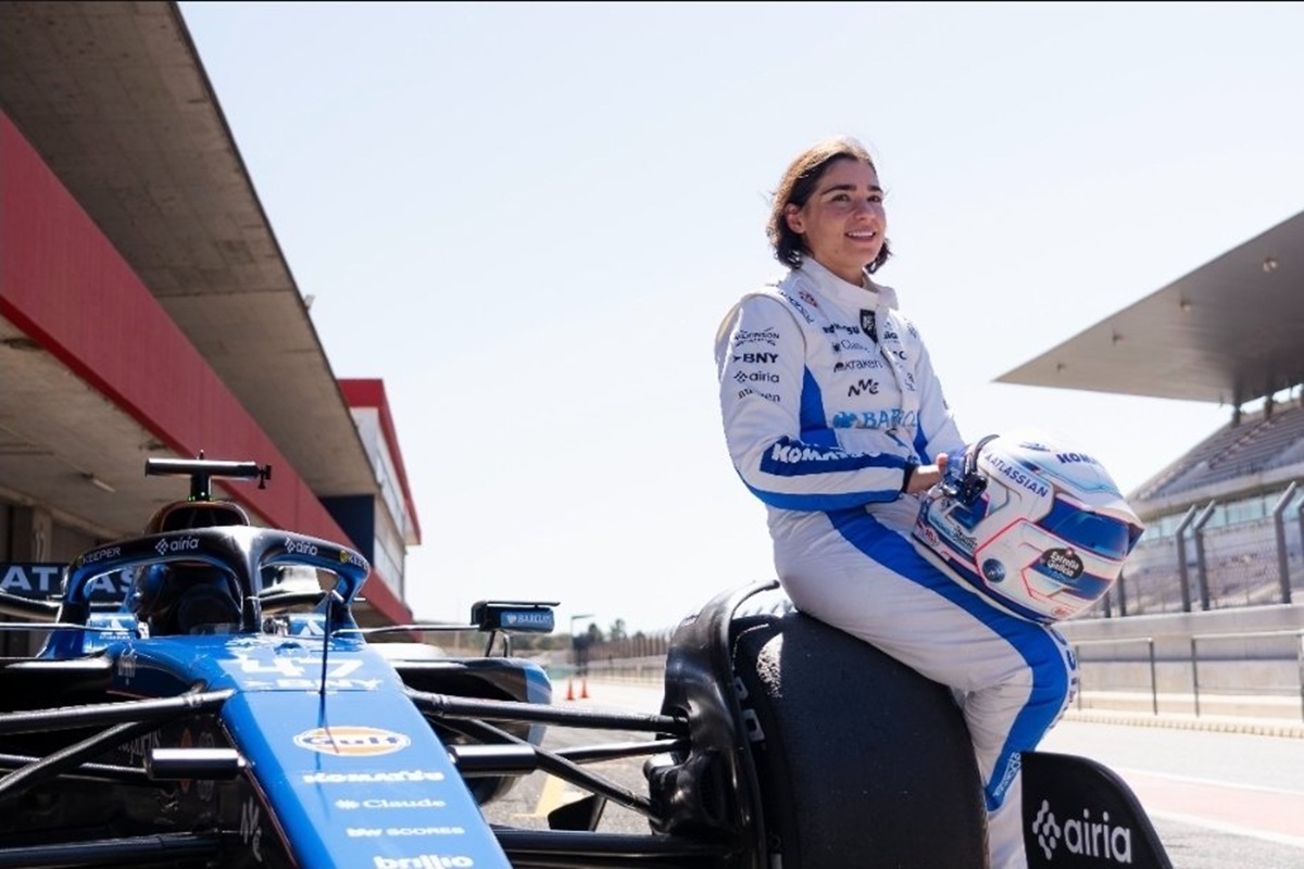 Chadwick quebra tabu e estreia num F1 em teste pela Williams na pista de Portimão