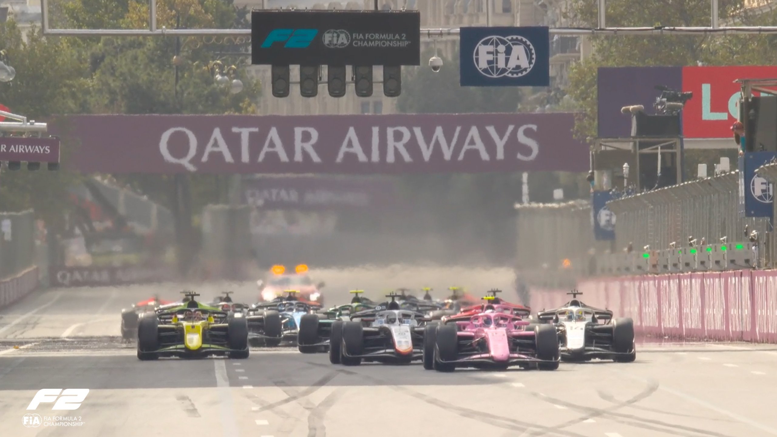 Qual horário da corrida 3 da Fórmula 2 em Baku