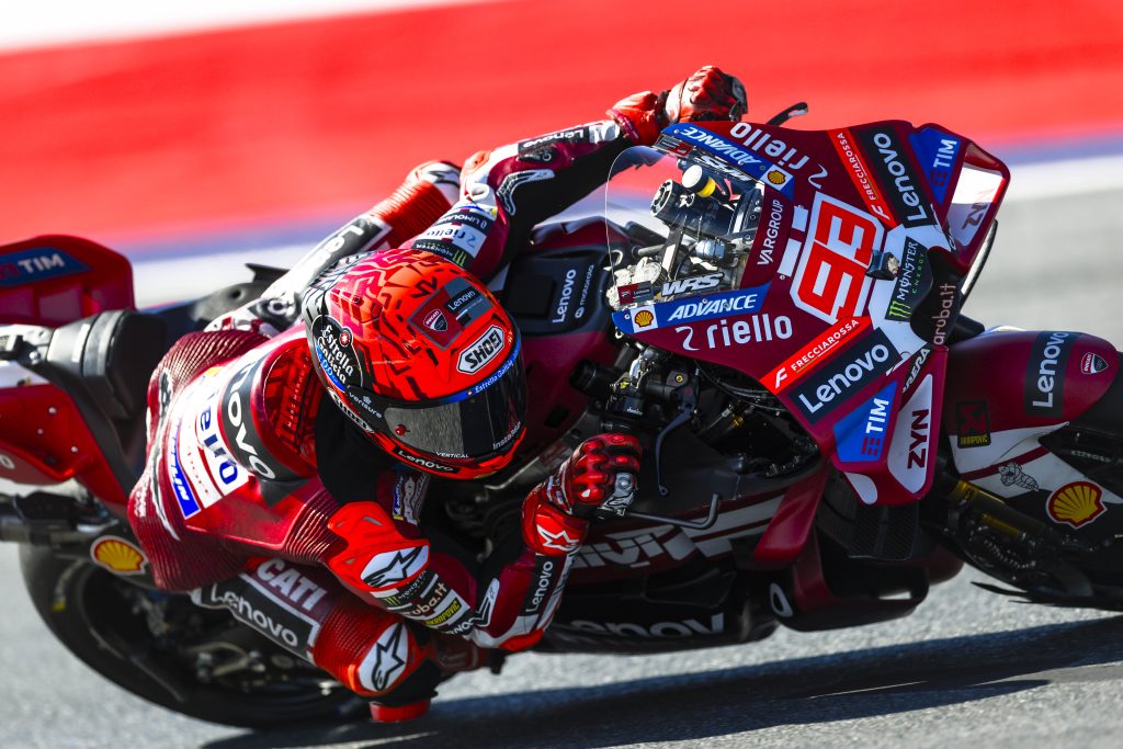 Ducati justifica revés na Áustria por avanço dos rivais: “Estão muito fortes”