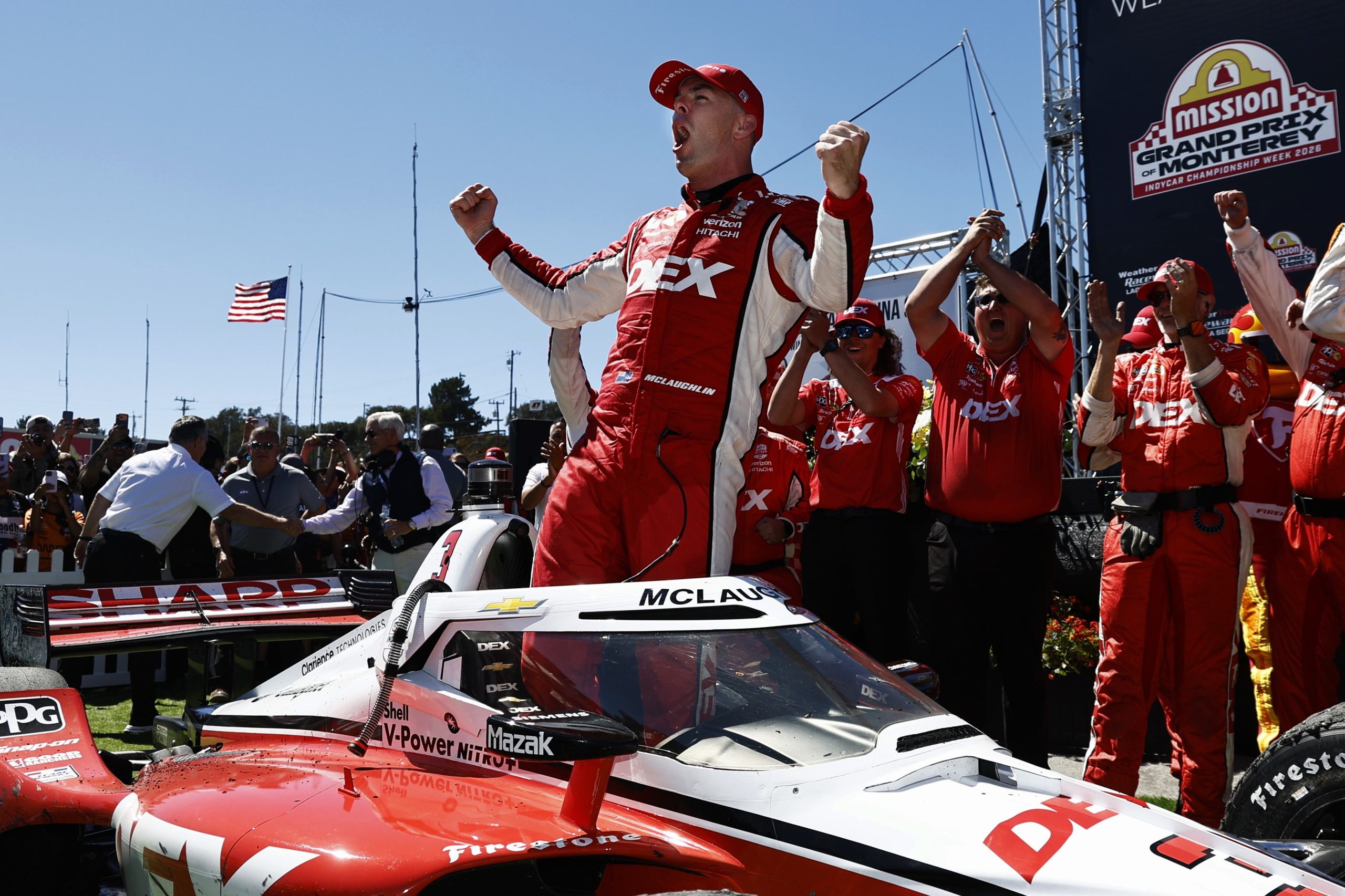 McLaughlin alivia pressão com vitória dominante em Laguna Seca e deixa bomba para Malukas