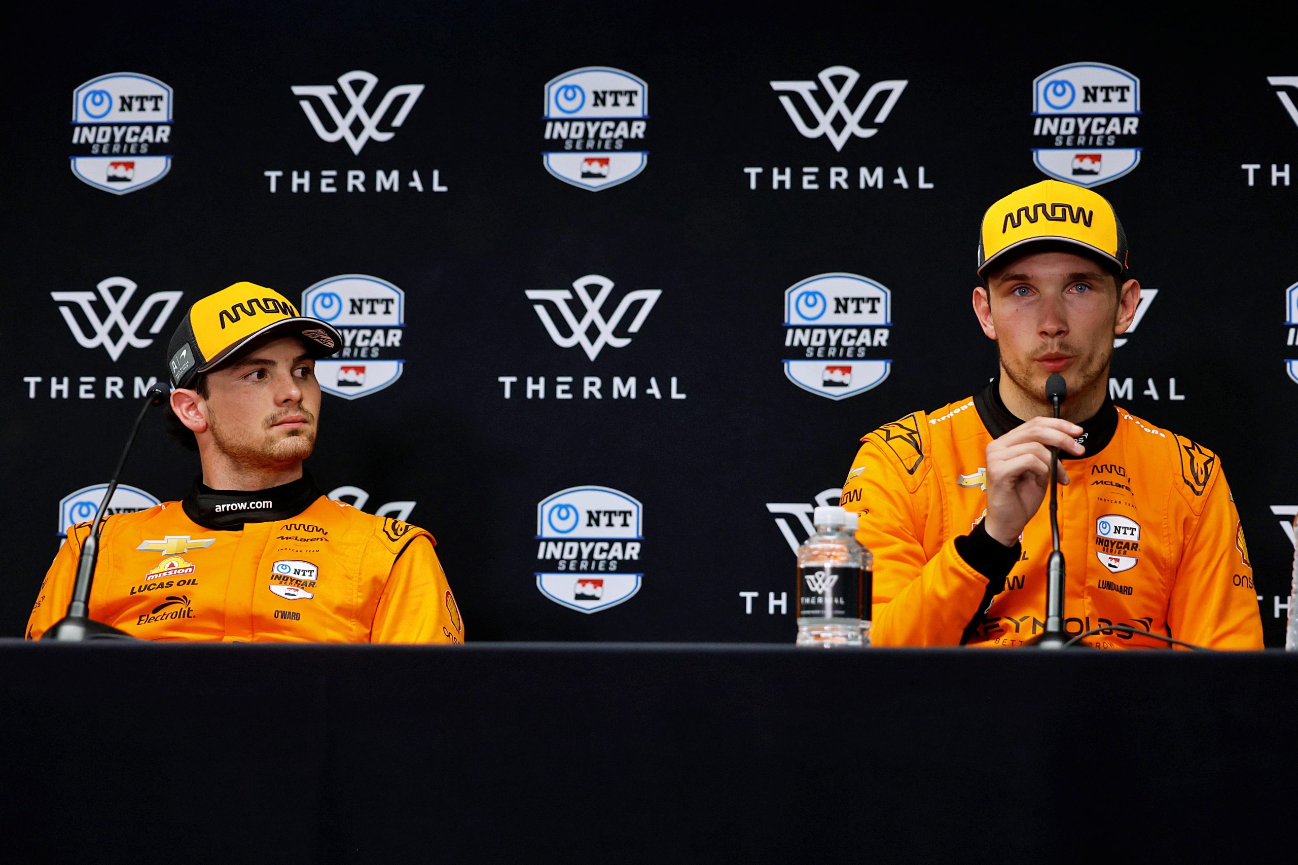 O’Ward nega prioridade na McLaren e rebate Lundgaard: “Está falando merda”
