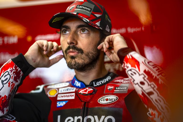 Bagnaia desabafa após desempenho ruim nos treinos em Misano: “Situação não muda”