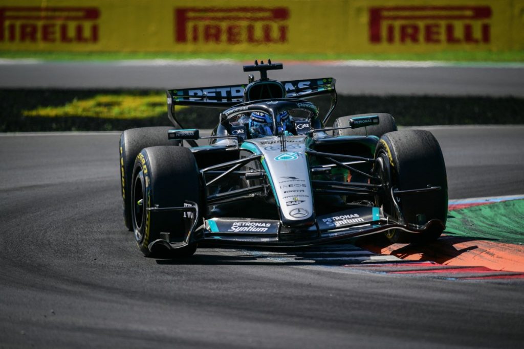Russell na frente, mas Ferrari persegue: a análise dos treinos livres do GP da Itália