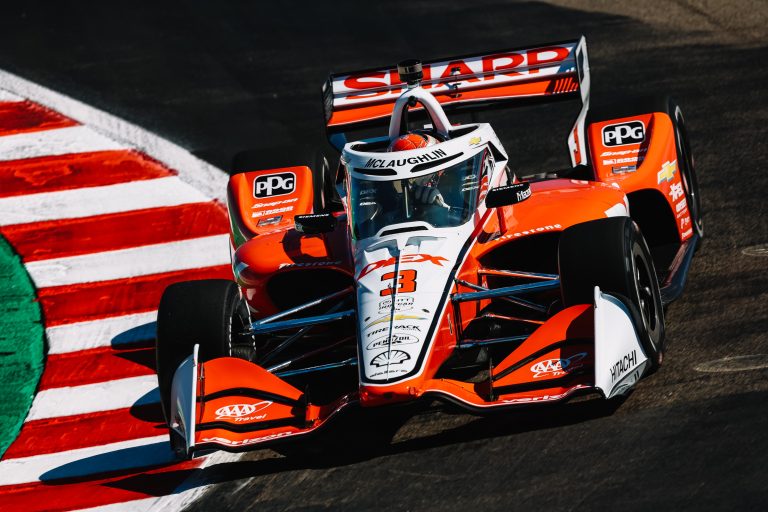 McLaughlin bate Rosenqvist e lidera encurtado treino livre 2 da Indy em Laguna Seca