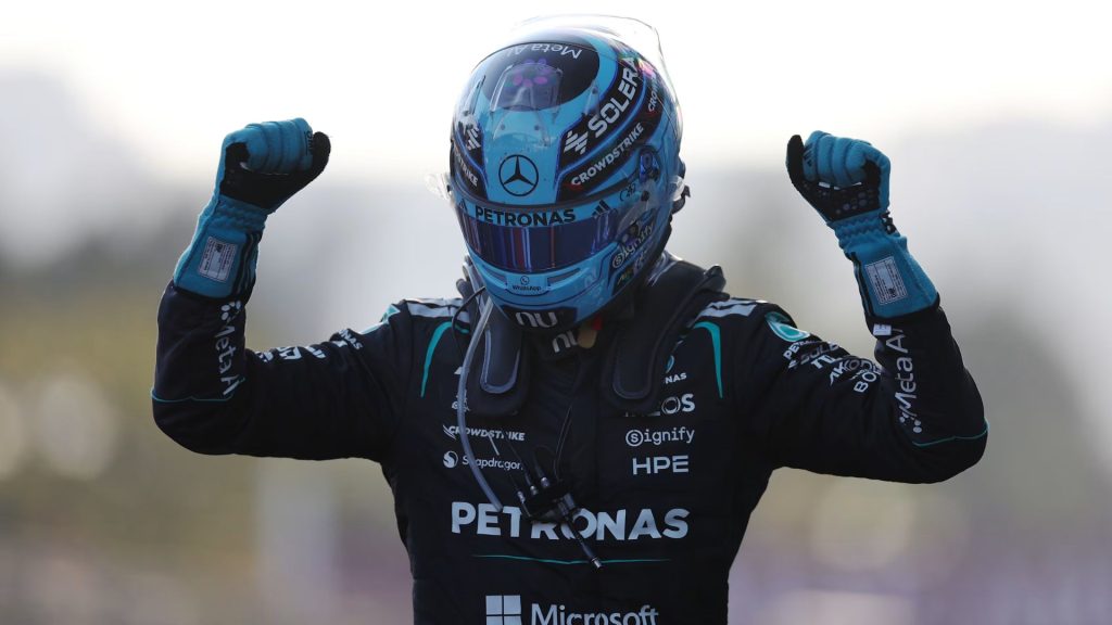 Russell cuts Antonelli’s F1 championship lead to 66 points with Baku win