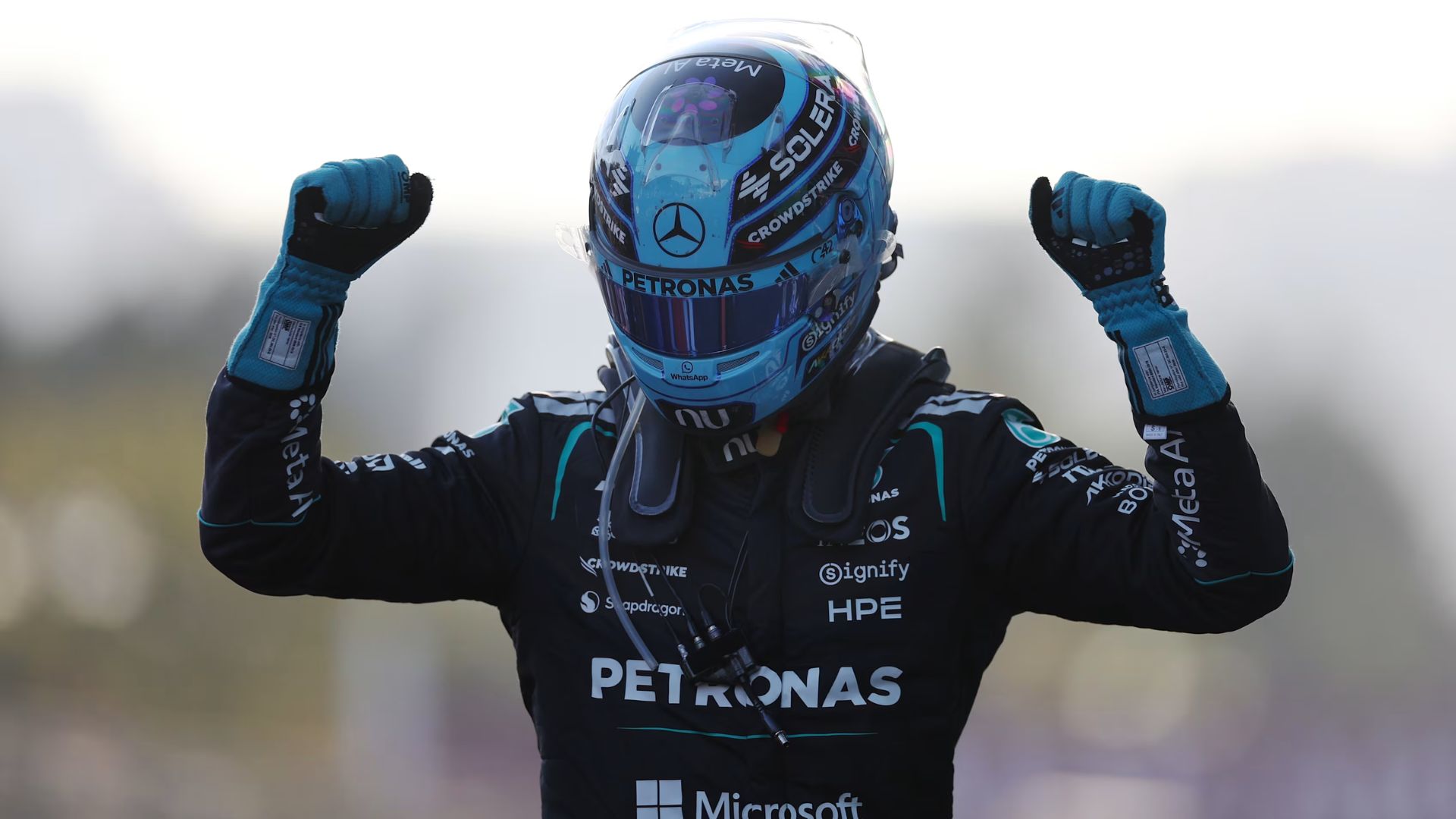 Russell cuts Antonelli’s F1 championship lead to 66 points with Baku win