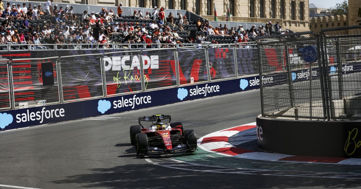 Hamilton receives second reprimand after “severe” Lawson block in Baku ...