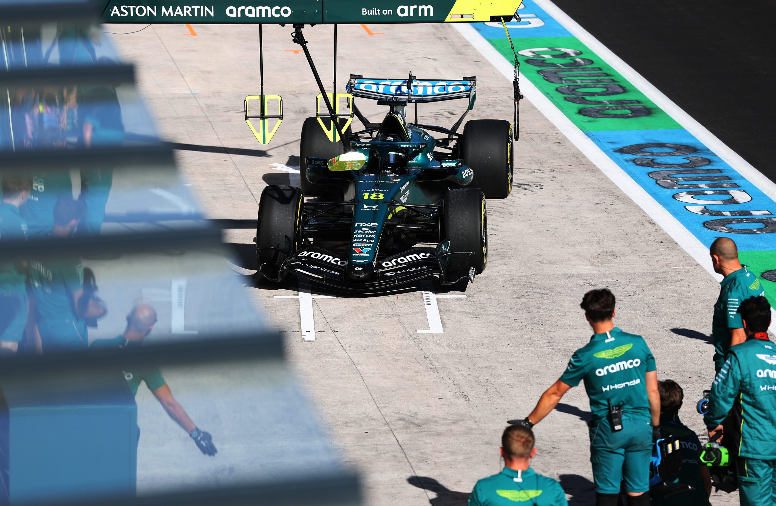 Aston Martin muda unidade de potência de Stroll para GP da Espanha