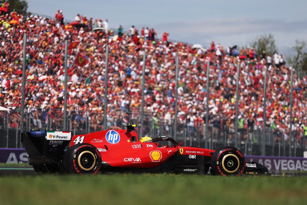 Hamilton aponta “execução bem ruim” da Ferrari no Q3 da Itália, mas vê carro “muito bom”