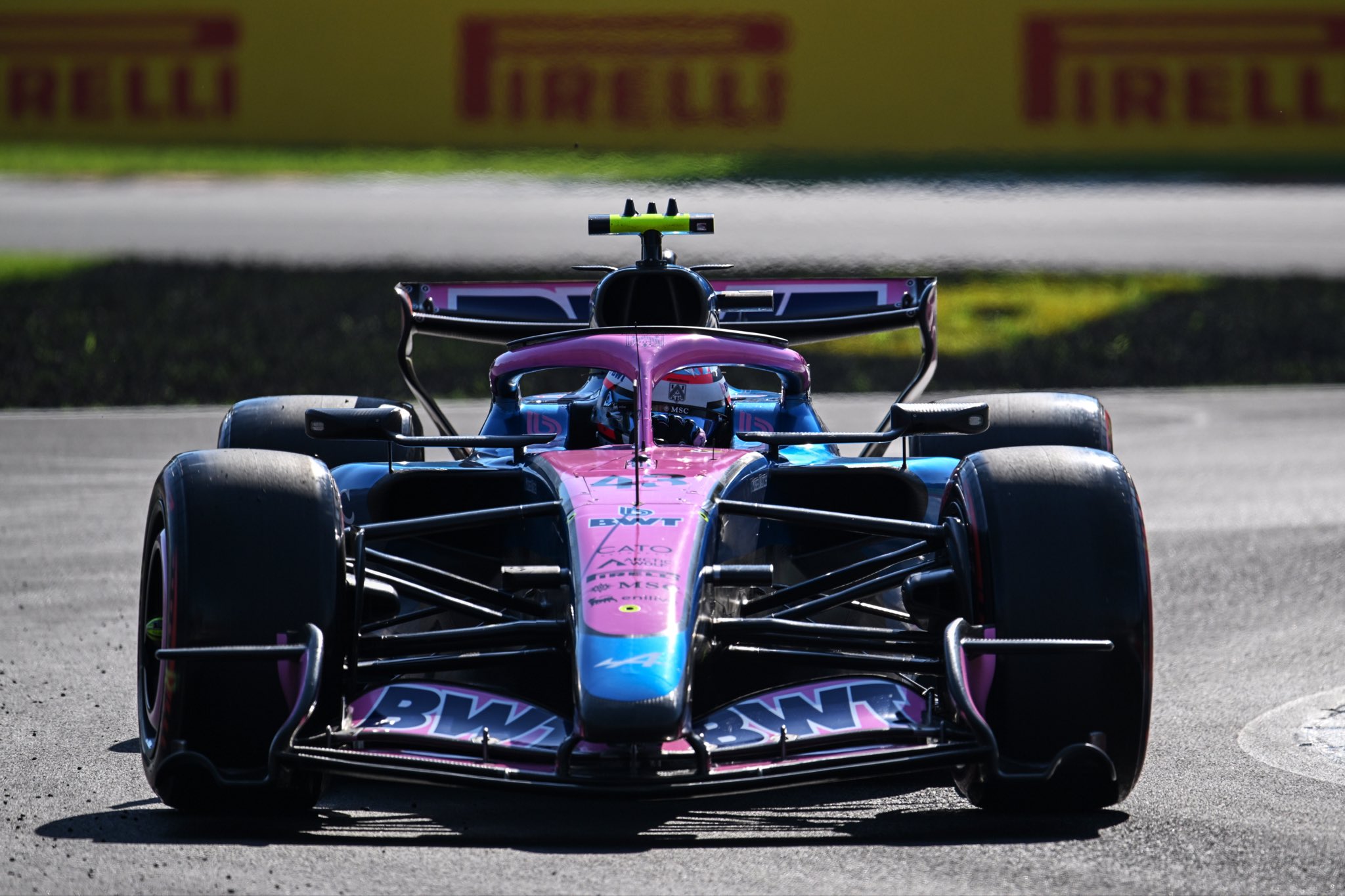Colapinto ve una mejora de Alpine, pero admite caída de rendimiento en la FP2 del GP de Italia