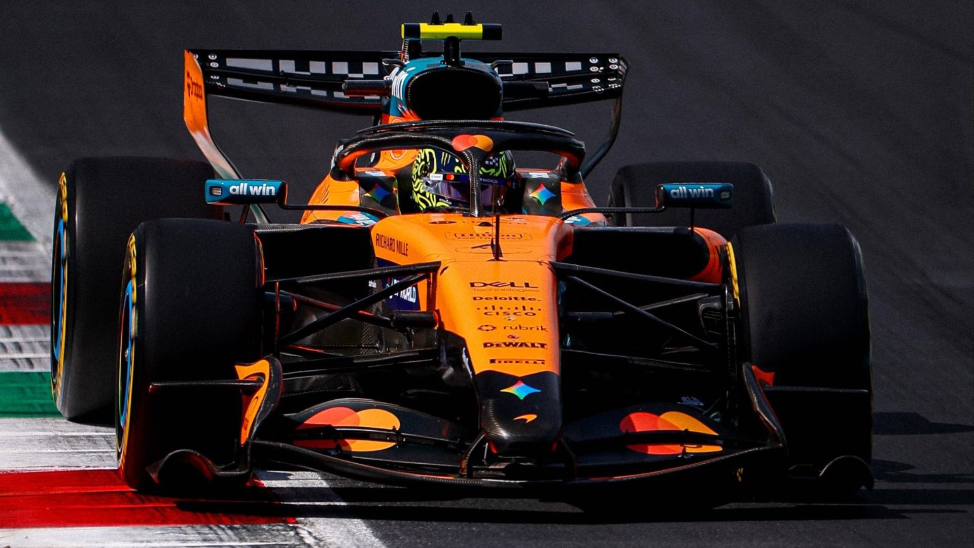Norris defende ritmo da McLaren e alega “falta de sorte” em classificação da Itália