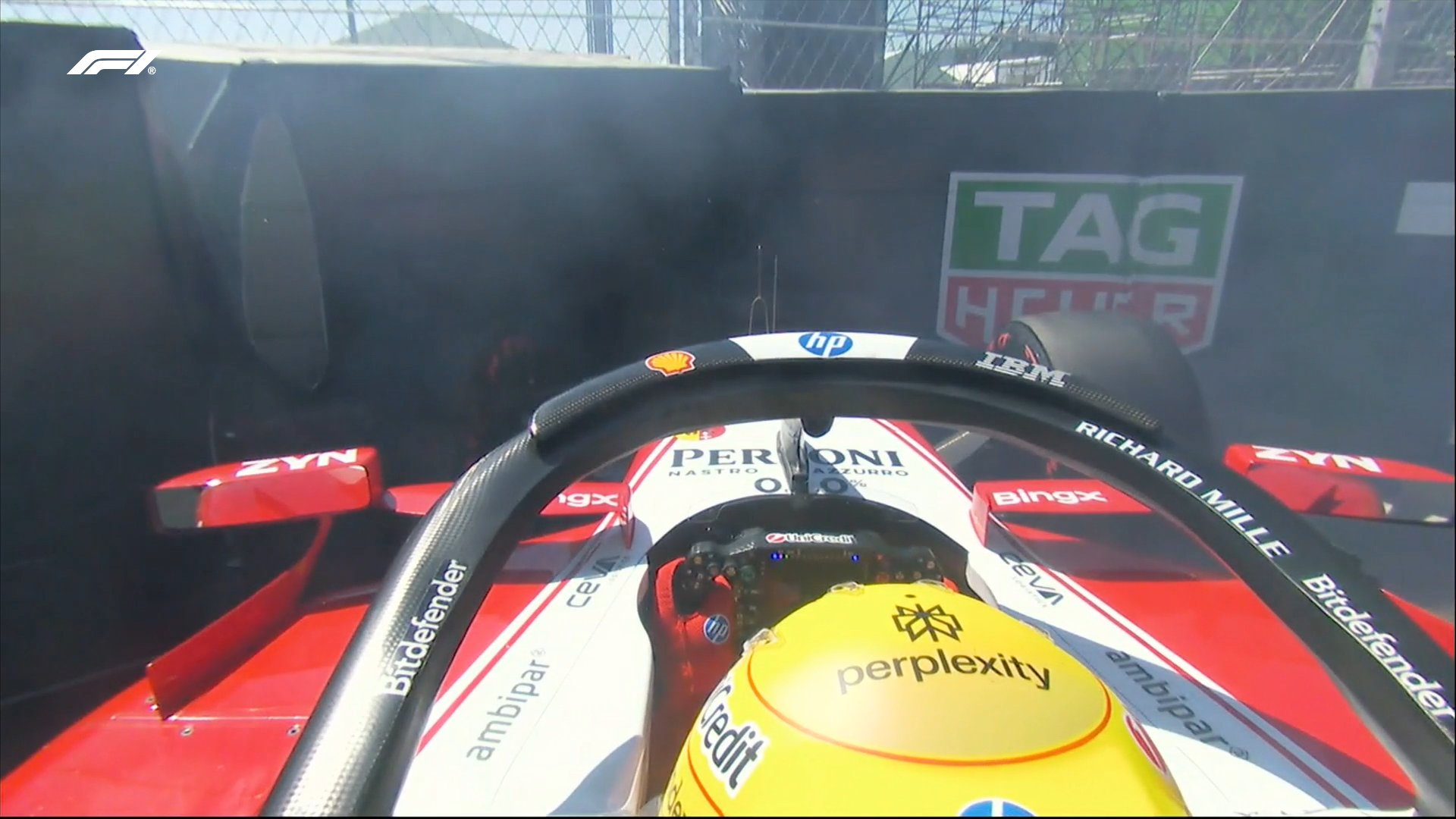 F1 takes unusual decision to stop FP3 clock after Hamilton crash in Madrid