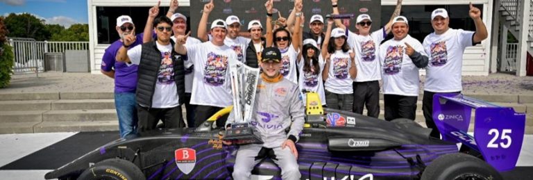 Pasiewicz conquista título da USF Juniors com duas vitórias em Road America. Couto leva pódio
