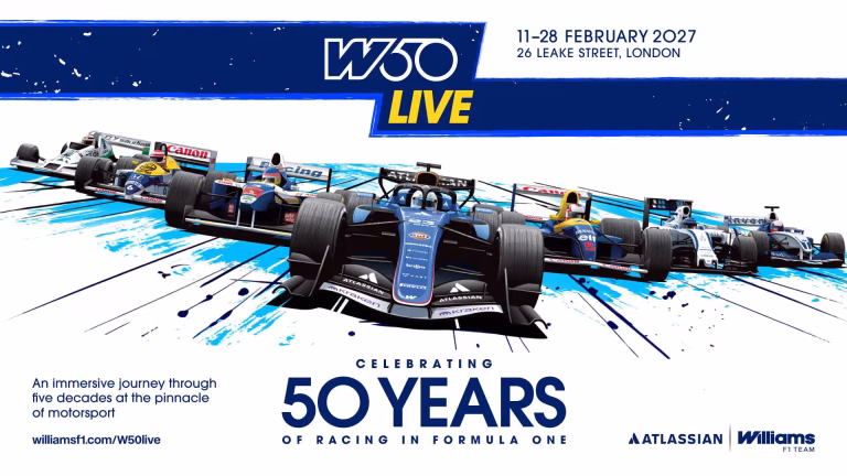 Williams divulga planos para celebração de 50 anos na Fórmula 1 em 2027