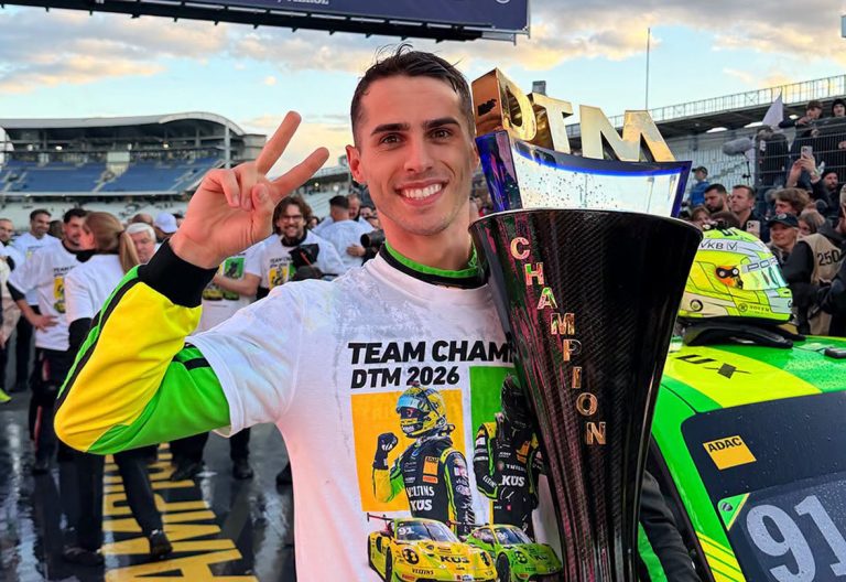 Preining fatura título do DTM 2026 com 3° lugar em Hockenheim. Engel vence corrida 2