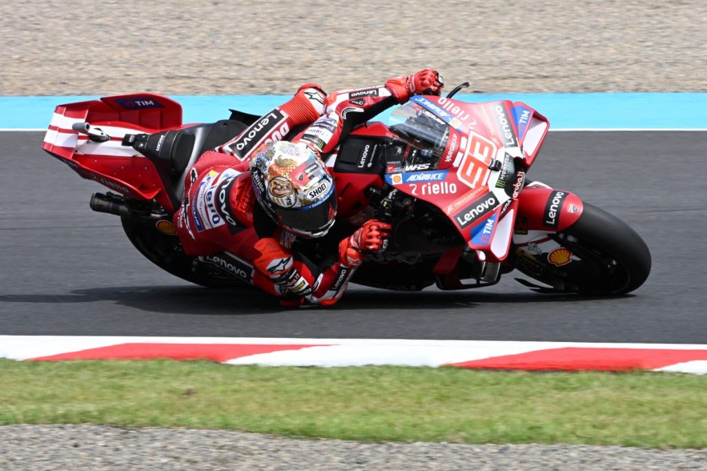 Ducati garante solução para problema de freios de Márquez: “Não vai acontecer de novo”