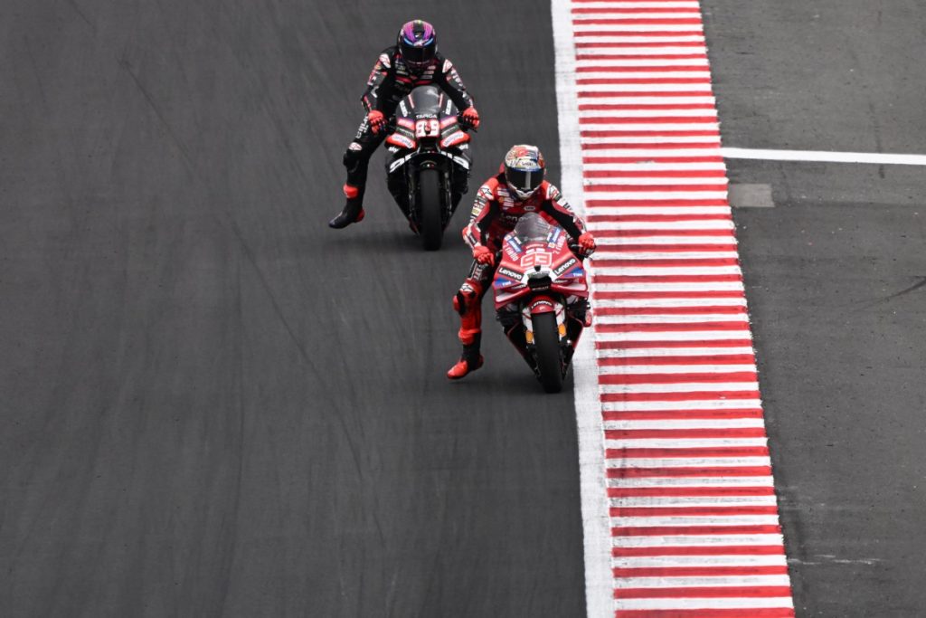 Márquez มาถึง Mandalika ห่าง Martín 2 แต้ม — แต่ยังไม่เคยจบ GP ที่นี่เลย