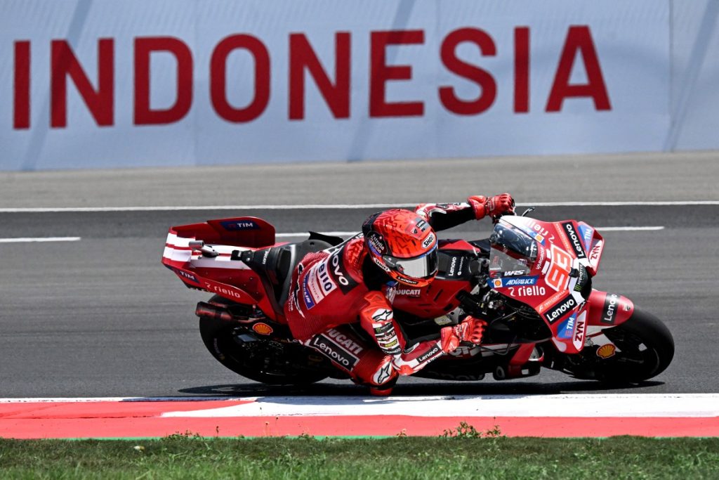 Márquez นำ Martín 4 แต้ม แต่ยังไม่เคยจบ GP ที่ Mandalika — แชมป์จะพลิกอีกไหม?