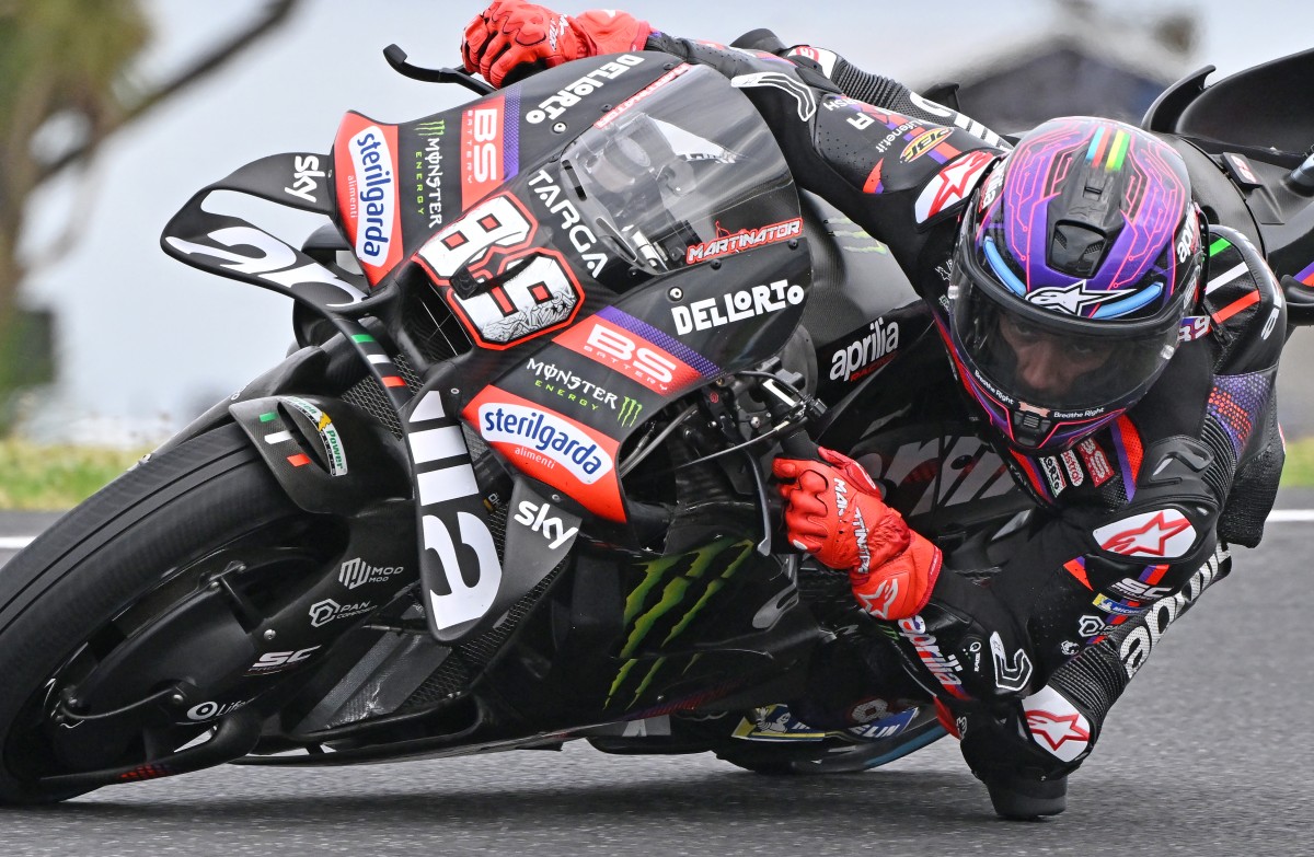 Aprilia confirma presença de Martín na Malásia após fratura: “Impossível fazer previsões”
