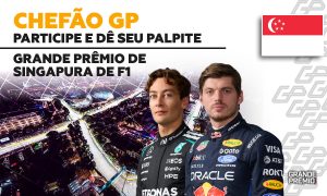 CHEFÃO GP abre palpites para GP de Singapura, 17ª etapa da F1 2026