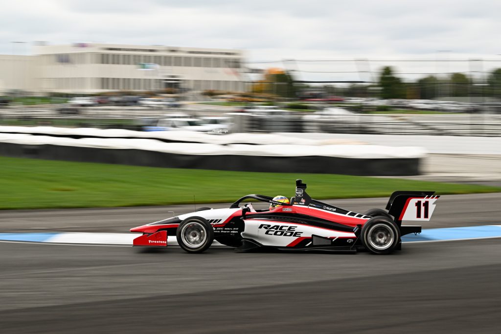 Palou comanda teste da Indy NXT no circuito misto de Indianápolis. Escorpioni é 7º