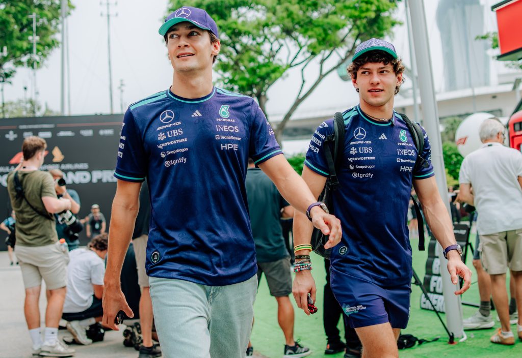 F1 hoy: Russell teme otra sanción, Hamilton critica a los jóvenes y Verstappen habla de Horner