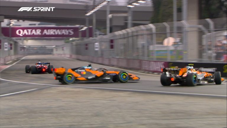 Norris defends Piastri collision in Singapore sprint: ‘I have the right to do that’