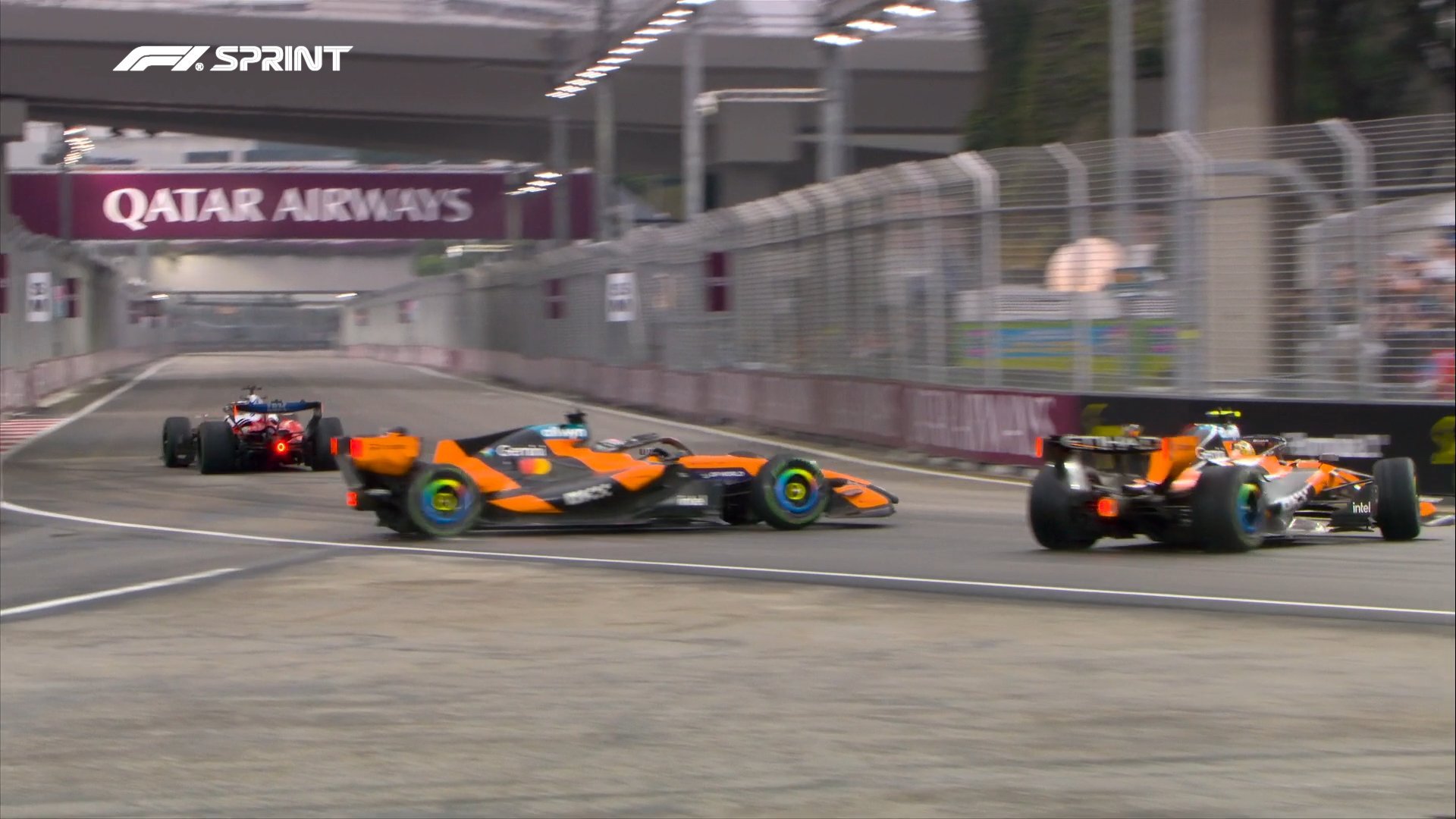 Norris defends Piastri collision in Singapore sprint: ‘I have the right to do that’