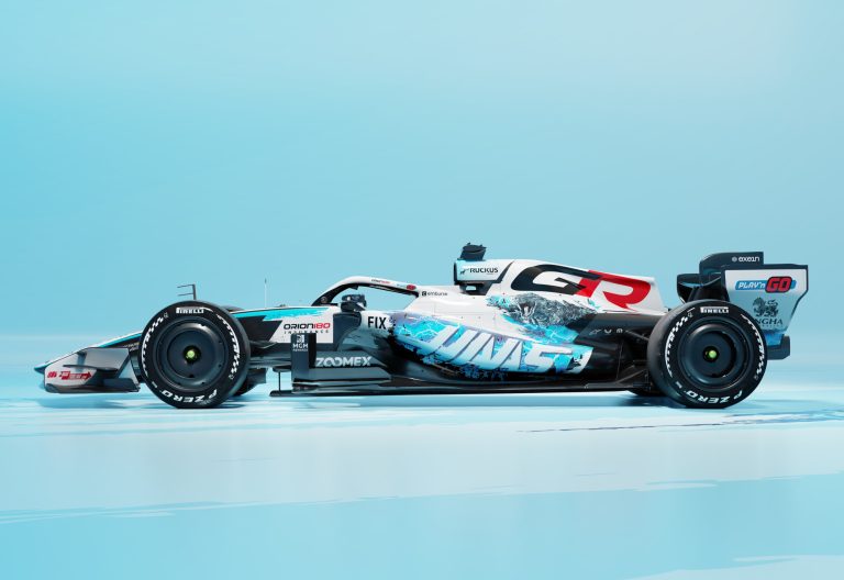 Haas unleashes Godzilla on F1 car for Austin as Bearman and Ocon get monster makeover